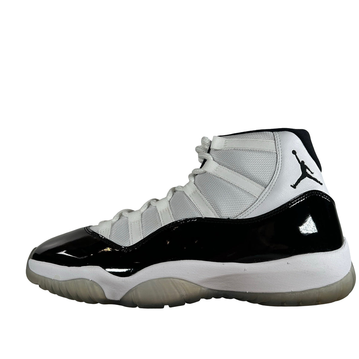 378037 100 Jordan 11 Concord - 11 M (Yellowing)