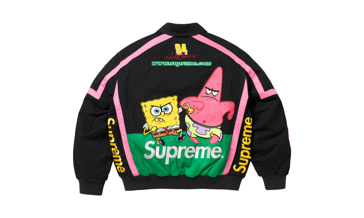 SpongeBob SquarePants Jeff Hamilton Racing Jacket "SS25 - Black" SU25376