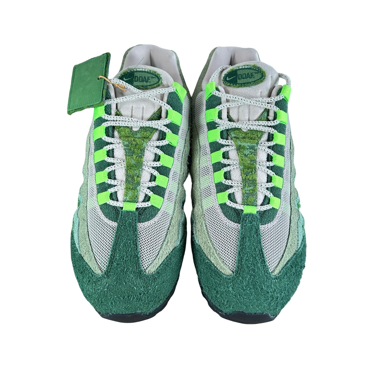 IQ3986 300 Nike Air Max 95 Big Bubble Ducks of a Feather Oregon Ducks The Woods