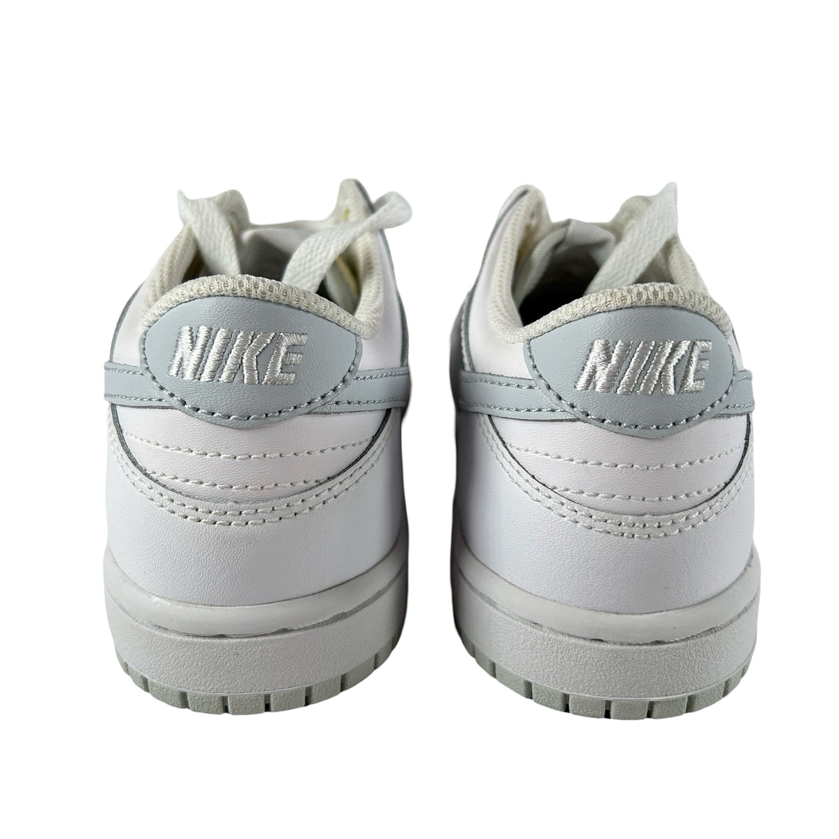DH9756 102 Nike Dunk Low White Pure Platinum (PS) [CONDITIONAL] - 2 Y (Yellowing Tongue)