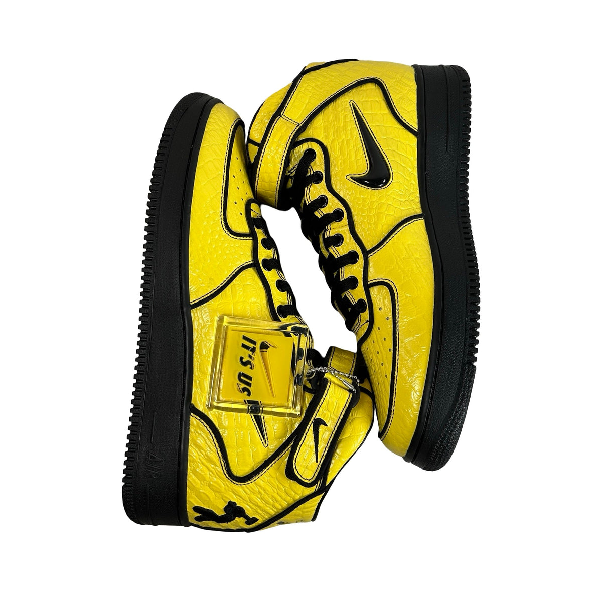 JA6675 700 Nike Air Force 1 Mid Lil Yachty Concrete Boys Opti Yellow