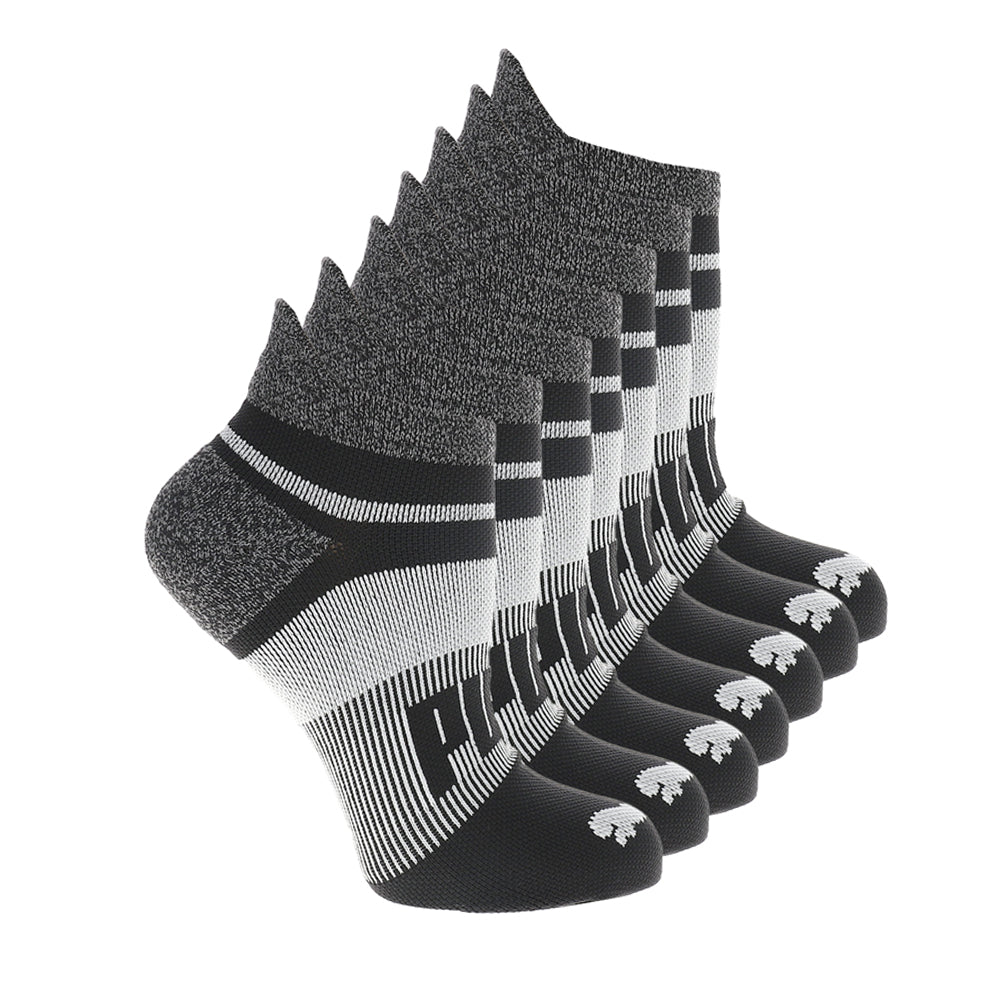 6 Pack Extended Terry Low Cut Socks