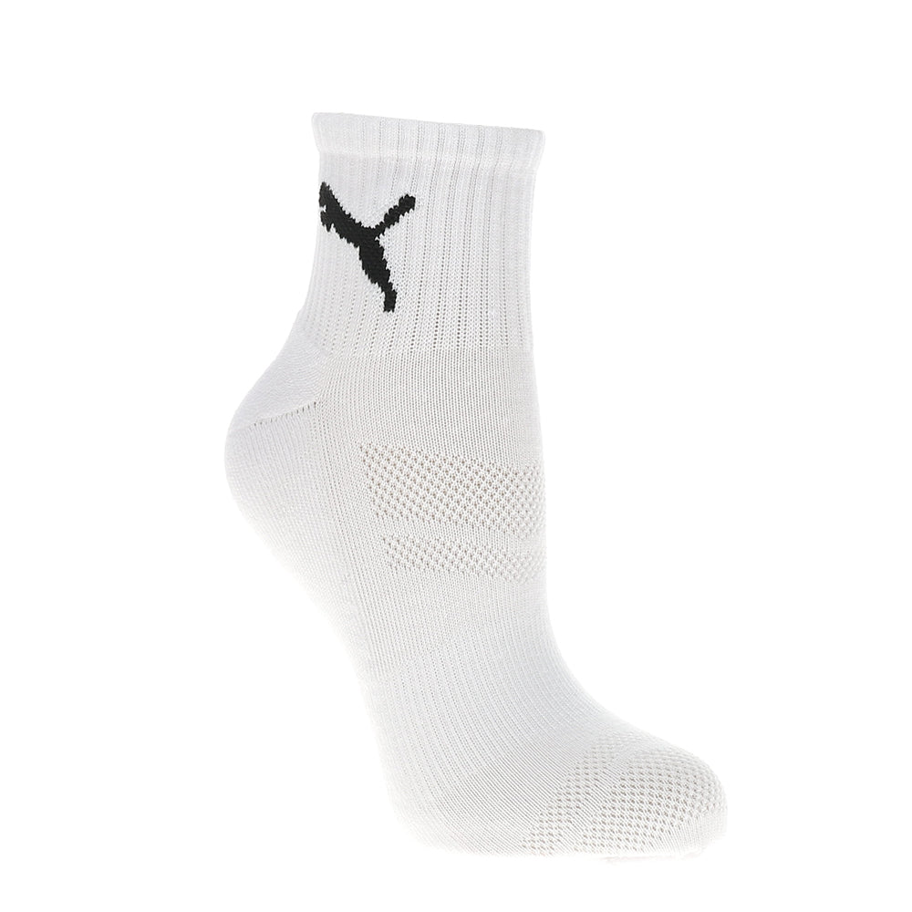 6 Pack 1/2 Terry Quarter Crew Socks