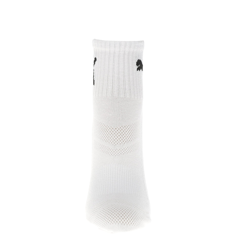 6 Pack 1/2 Terry Quarter Crew Socks