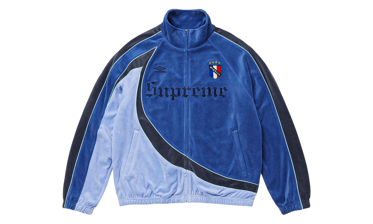 Umbro Velour Track Jacket "FW26 - Blue" SU28528