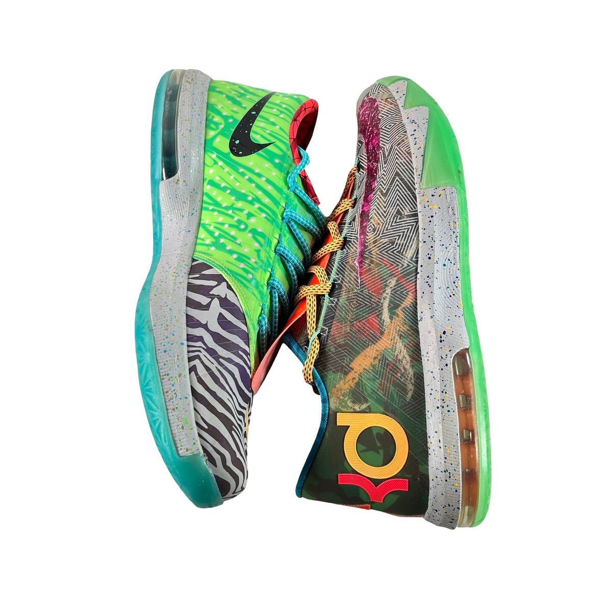 669809 500 Nike KD 6 What the KD - 10 M (Dye)