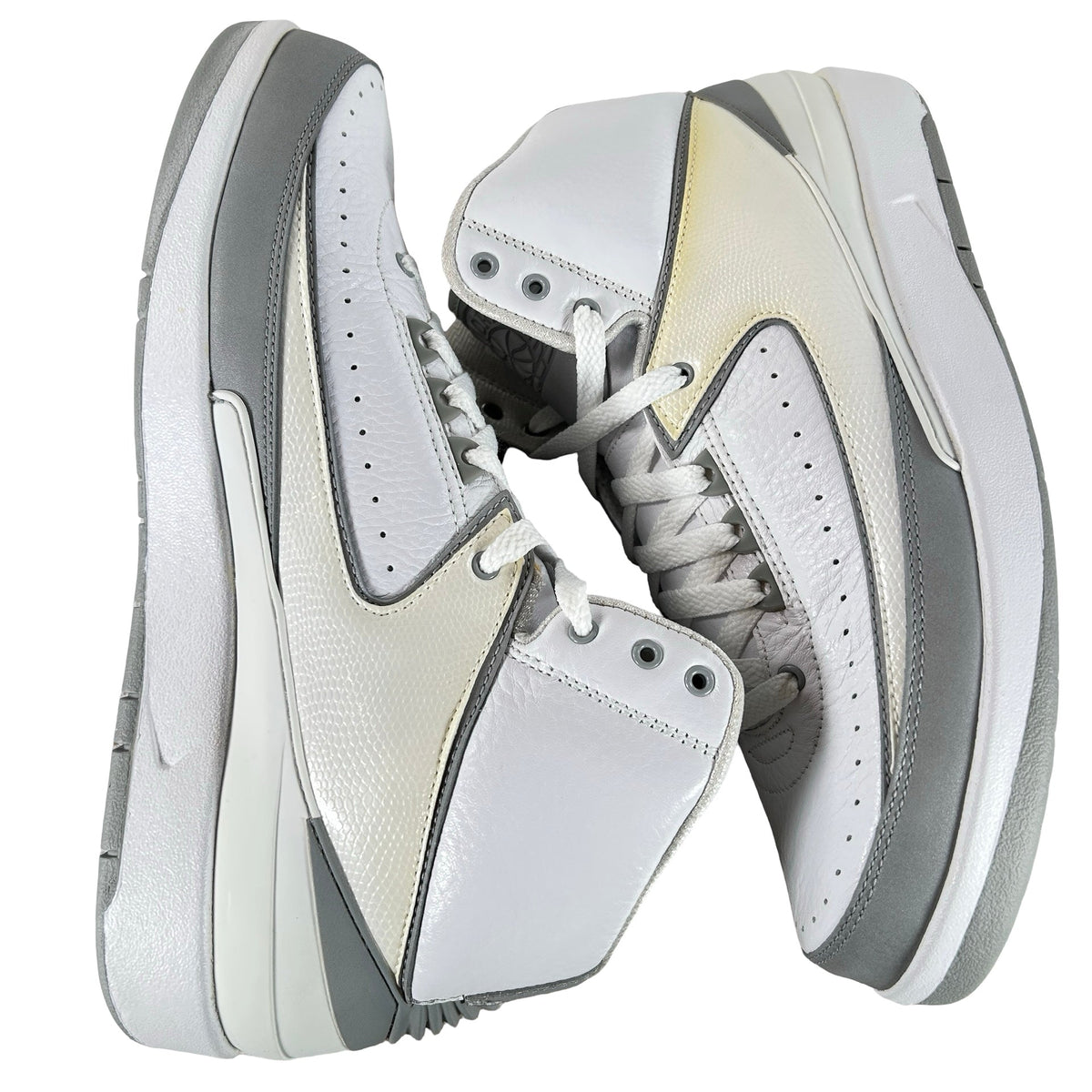 385475 101 Jordan 2 Retro Silver Anniversary (2010) - 10 M (Yellowing)