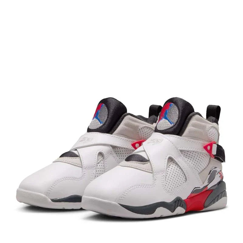 305369 100 Air Jordan 8 Retro "Bugs Bunny" White True Red (2025) (PS)