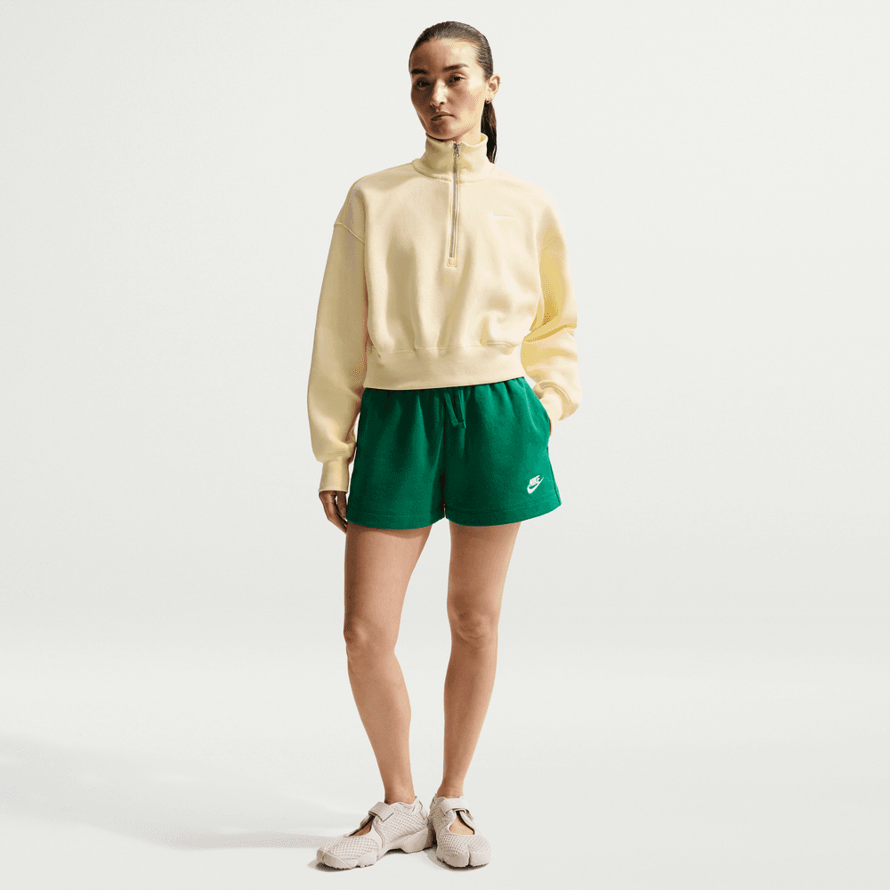 Wmns Nike Sportswear Phoenix Fleece 1/4-Zip Cropped Sweatshirt