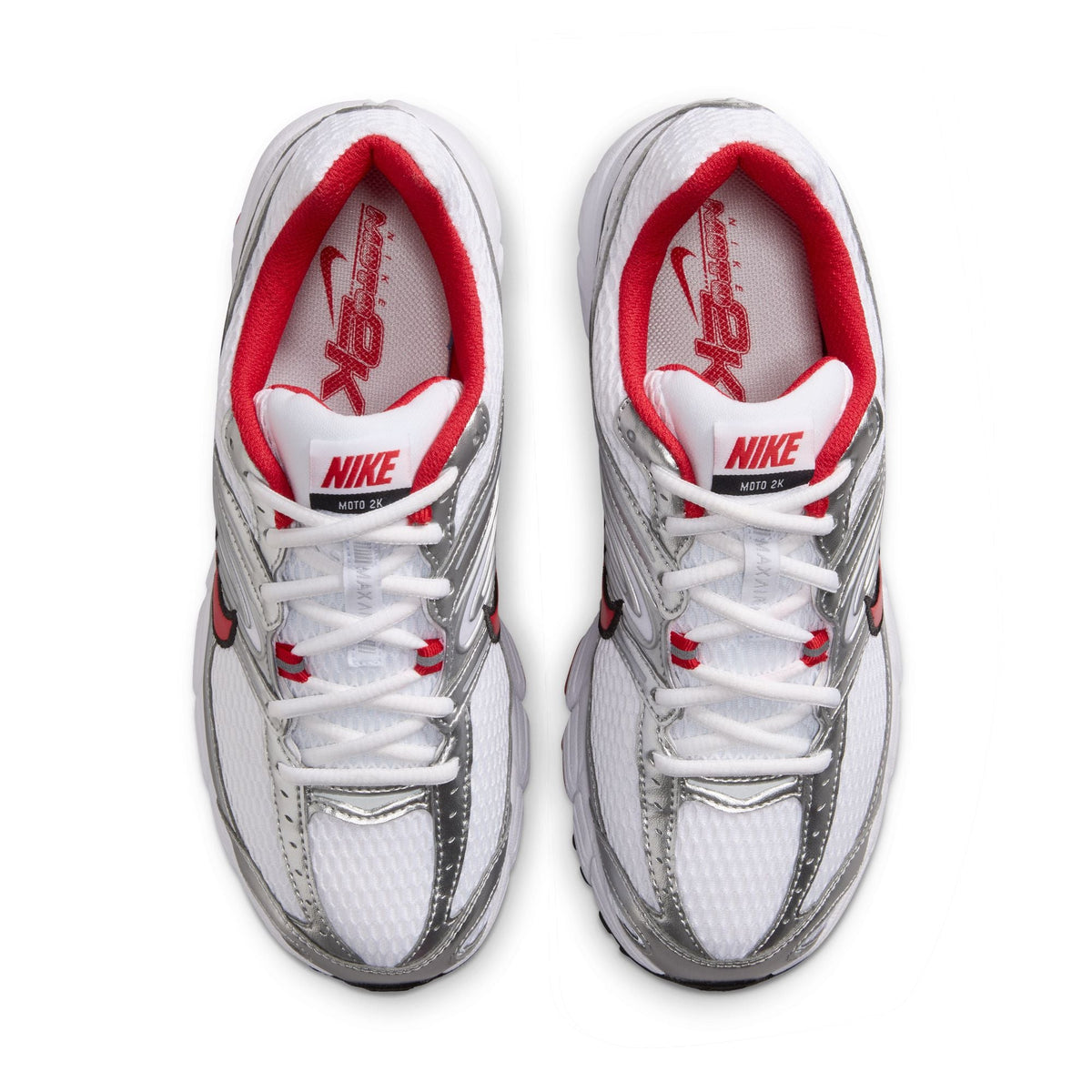 Womens Nike Air Max Moto 2K 'White/University Red'