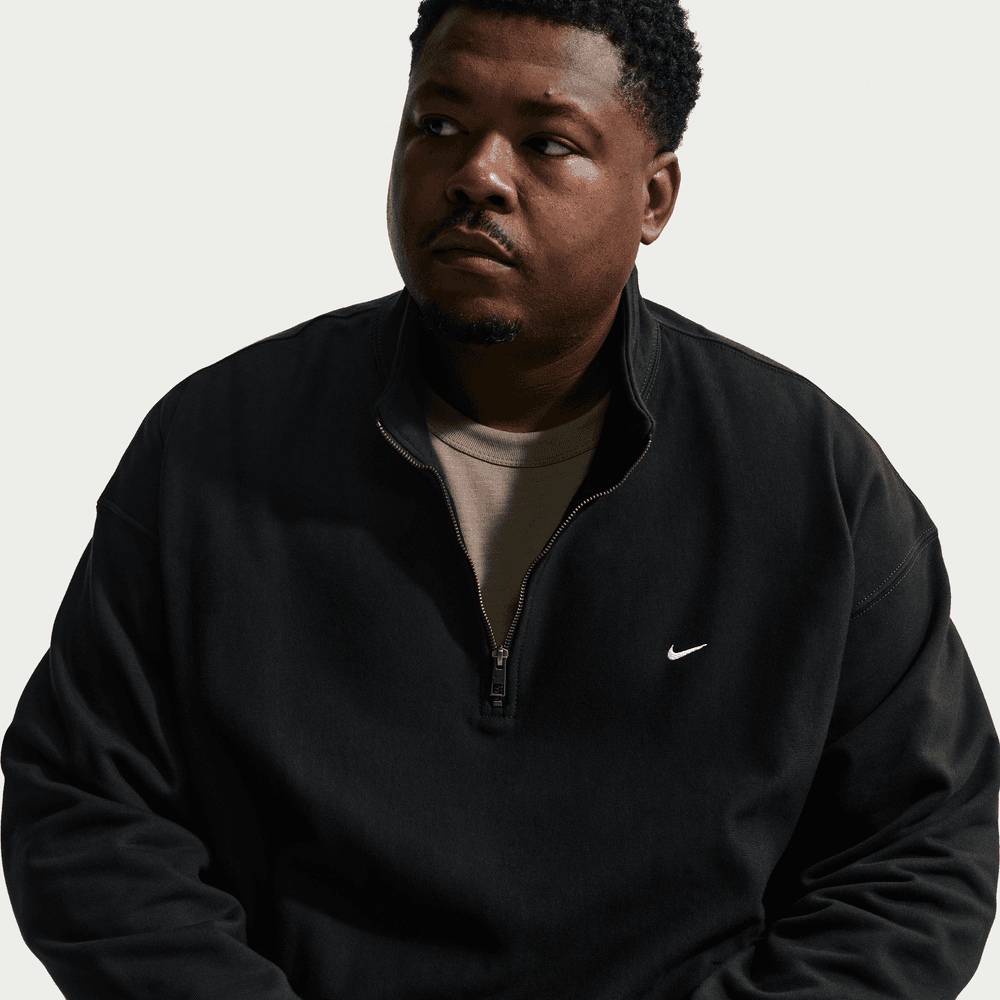 Nike Solo Swoosh Fleece Quarter-Zip Top