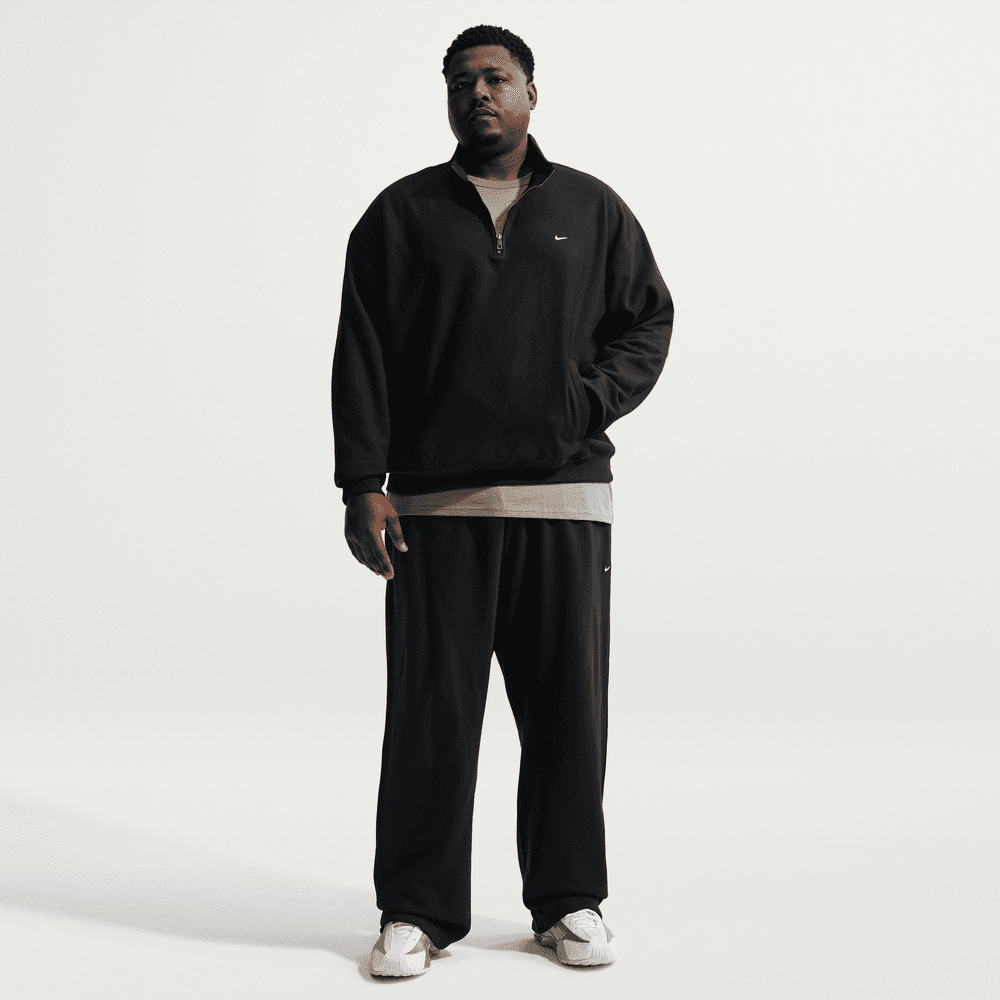 Nike Solo Swoosh Fleece Quarter-Zip Top