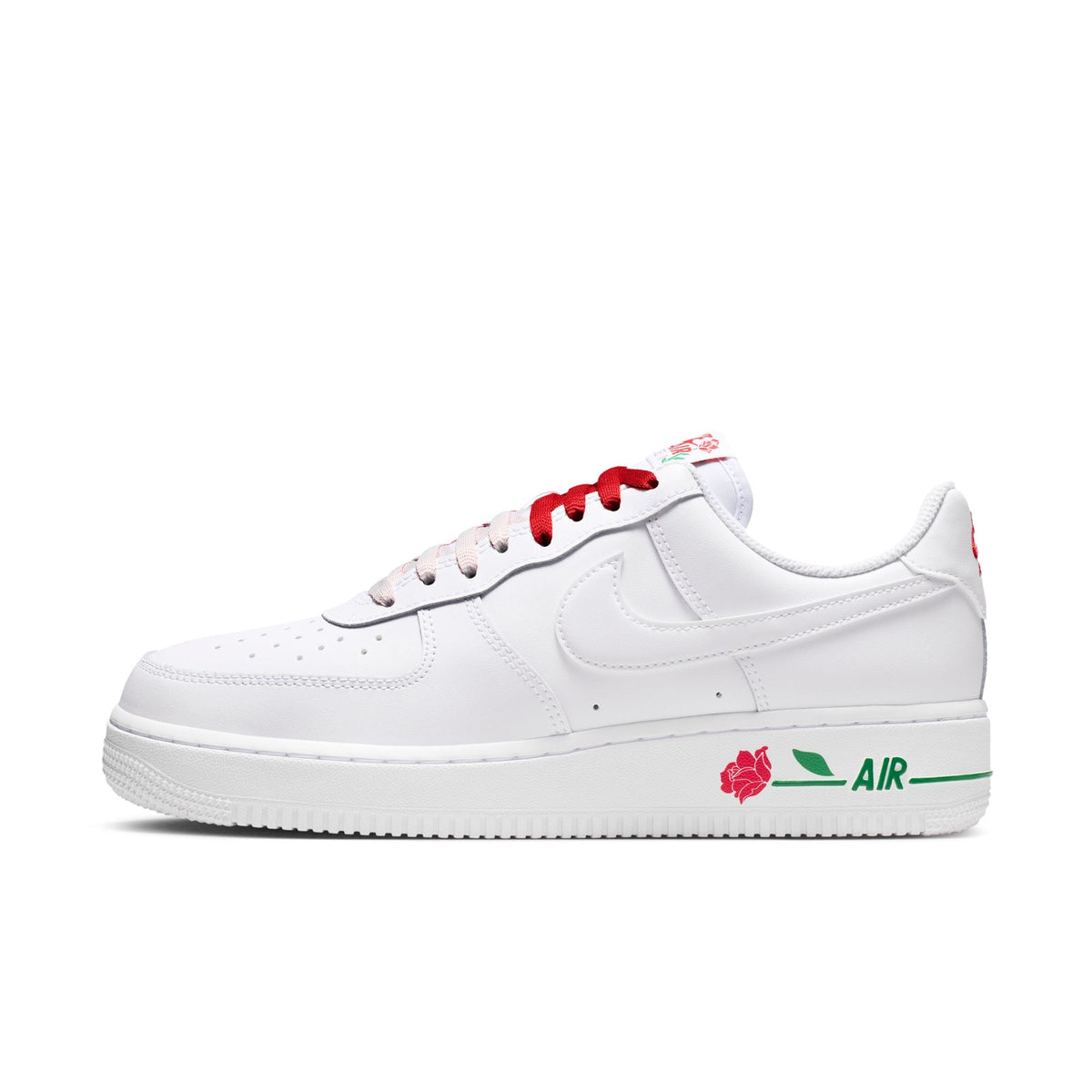 Womens Nike Air Force 1 '07 SE Rose 'White/Red'