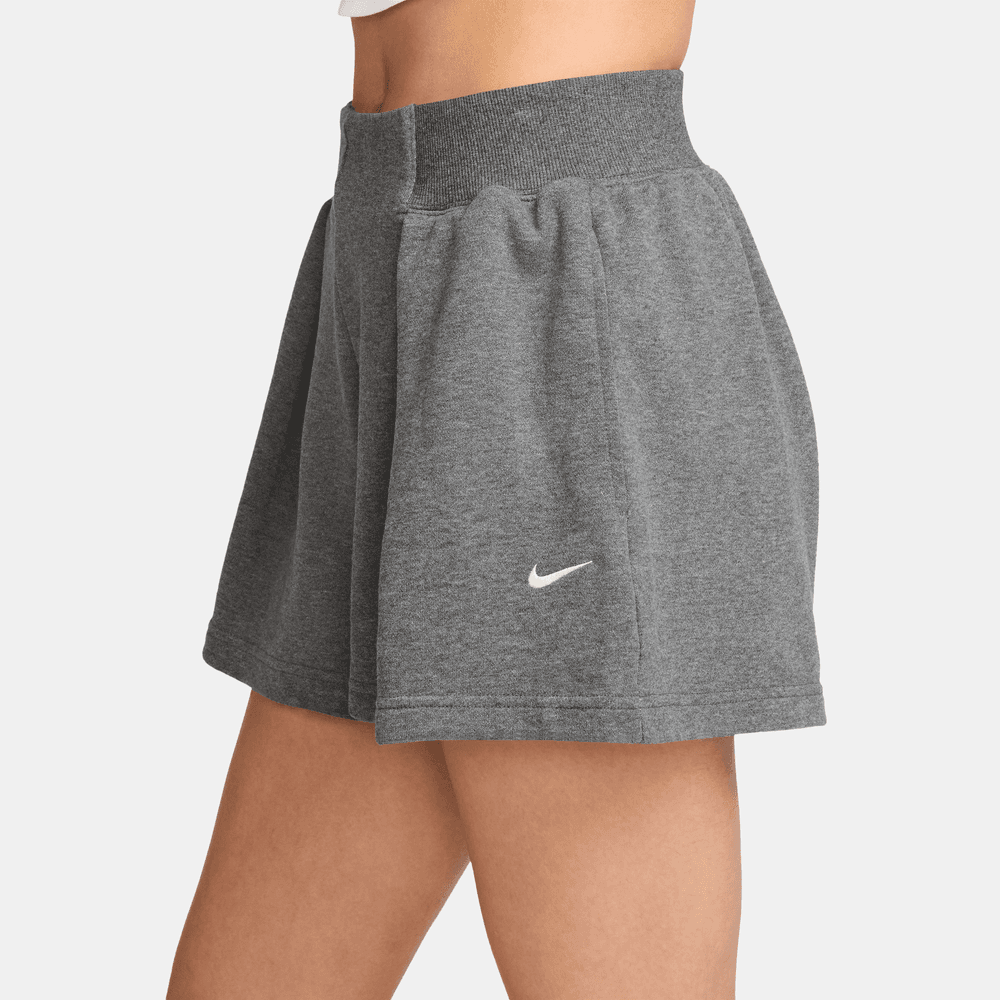 Wmns Nike Studio Fleece Lightweight High-Waisted Pleated Shorts
