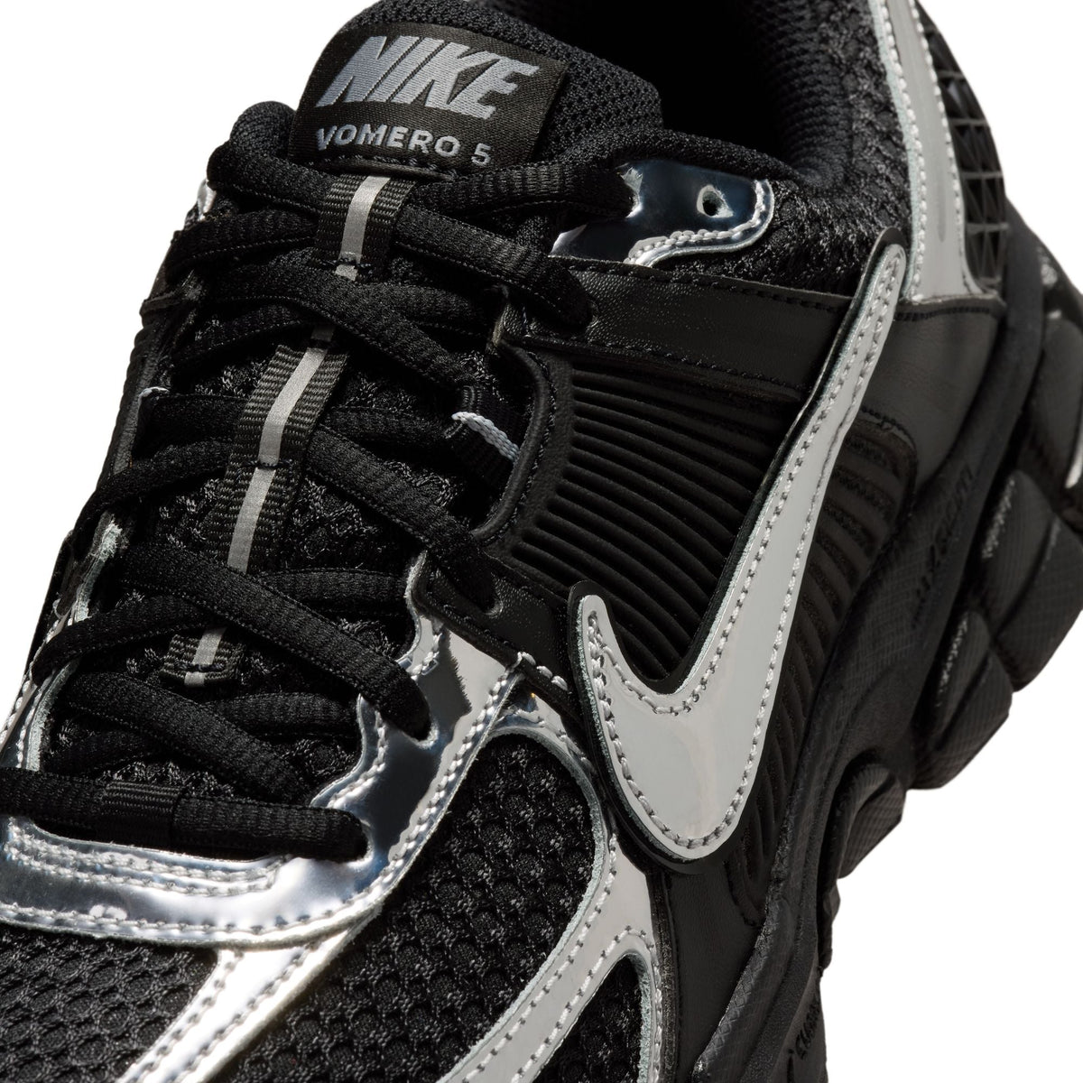 Womens Nike Vomero 5 'Black/Cool Grey/White/Metallic Silver'