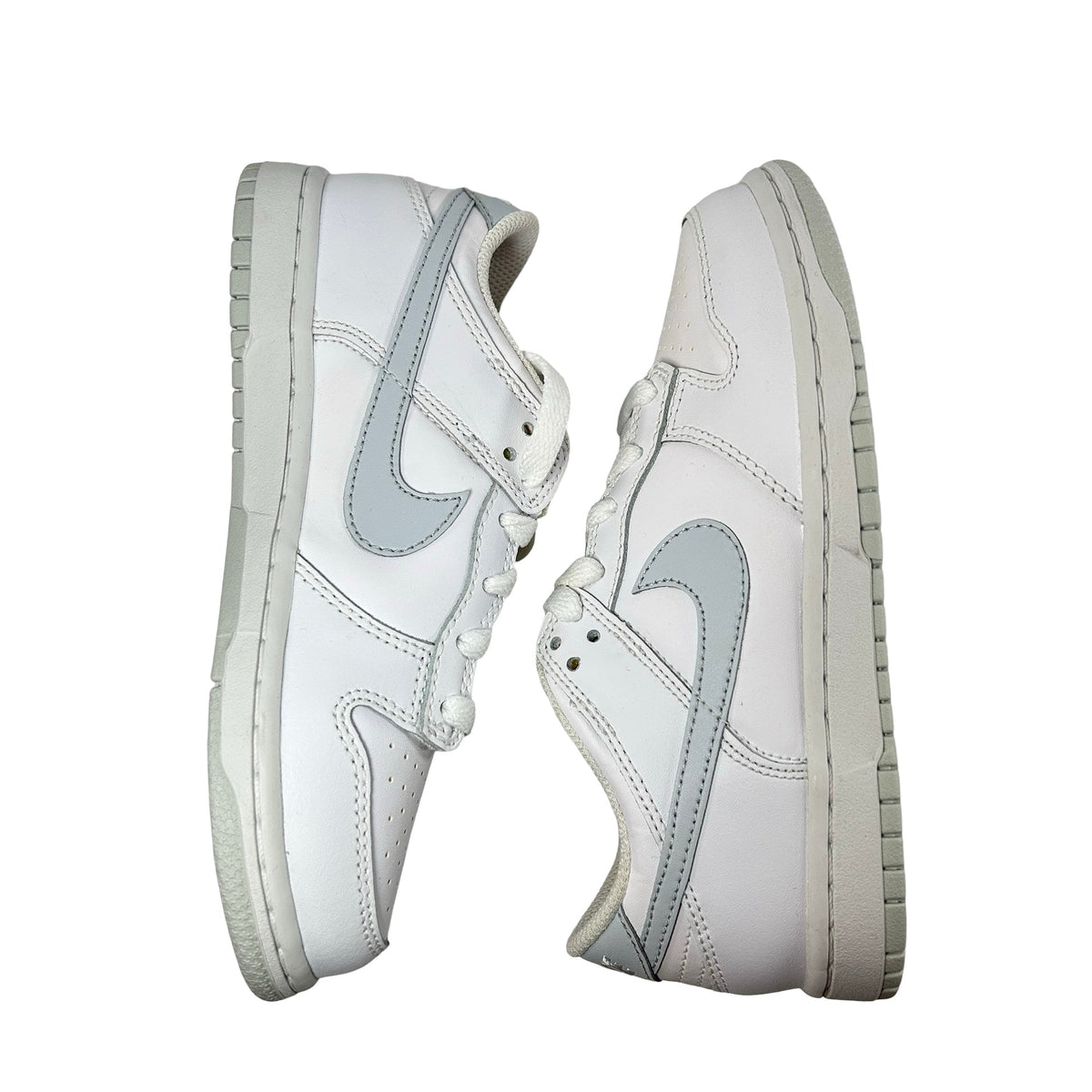 DH9756 102 Nike Dunk Low White Pure Platinum (PS) [CONDITIONAL] - 1.5Y (Yellowing Tongue)