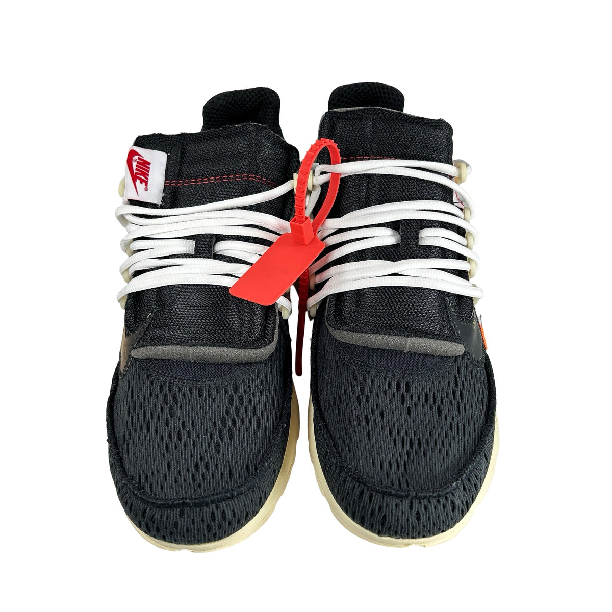 AA3830 001 Nike Air Presto Off White [CONDITIONAL] - 13 M (Slight Swoosh Discoloration) (Missing Orange Laces)