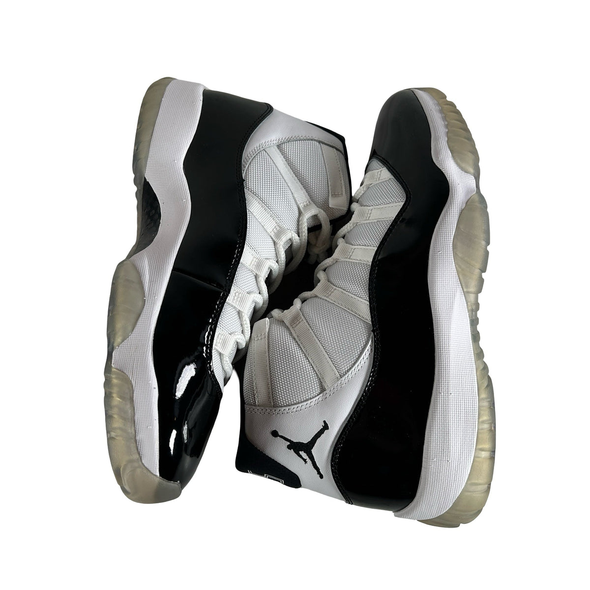378037 100 Jordan 11 Concord - 11 M (Yellowing)