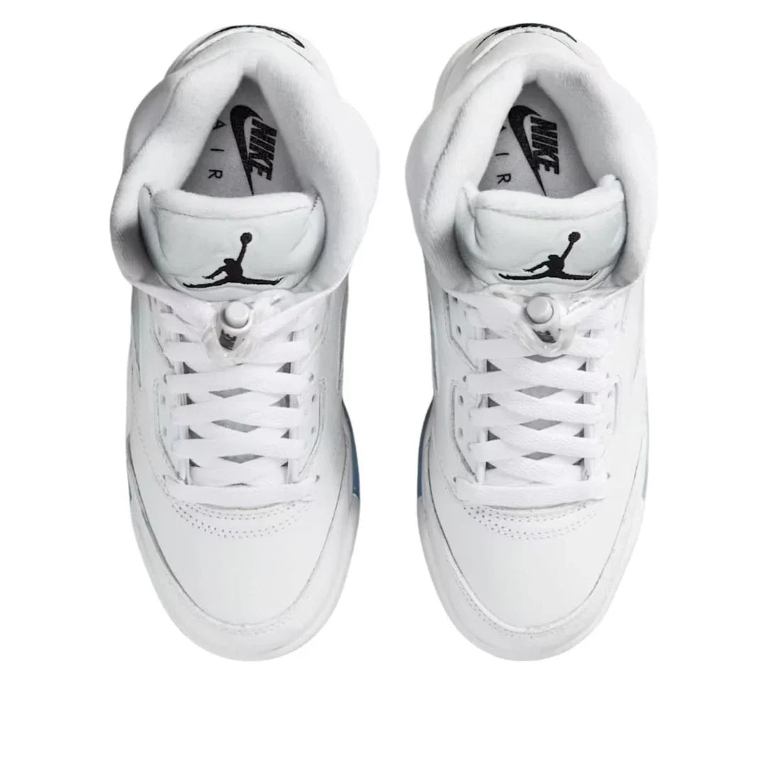 HQ7980 103 Air Jordan 5 Retro White Metallic (2026) (GS)