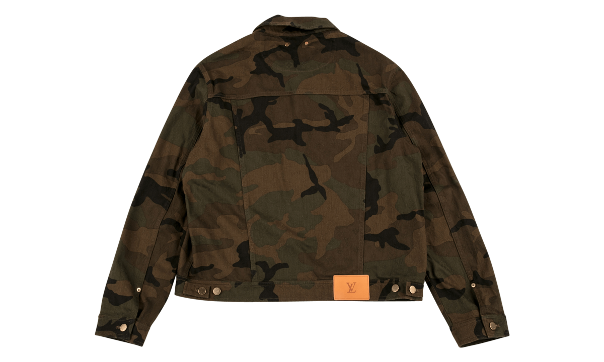 Jacquard Denim Trucker Jacket "Louis Vuitton X Supreme" SU1885