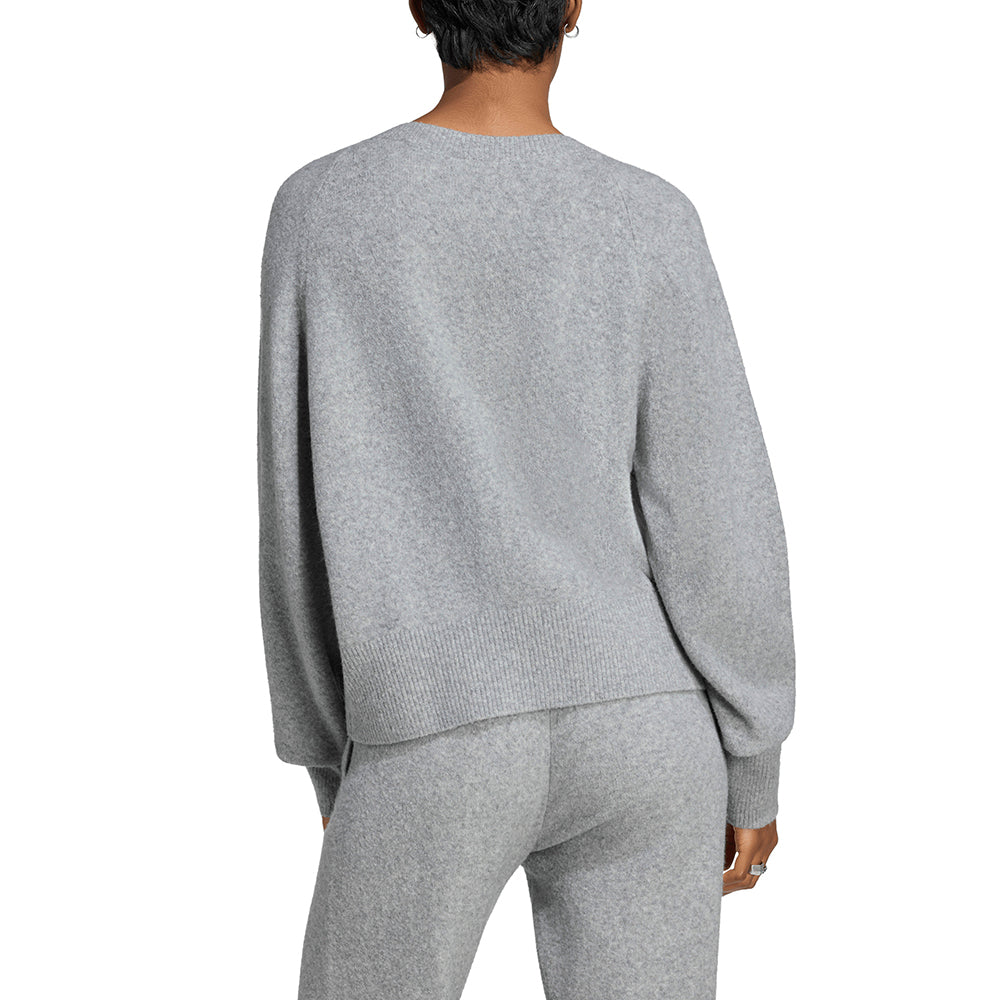 Essentials Knit V-Neck Sweatshirt Long Sleeve