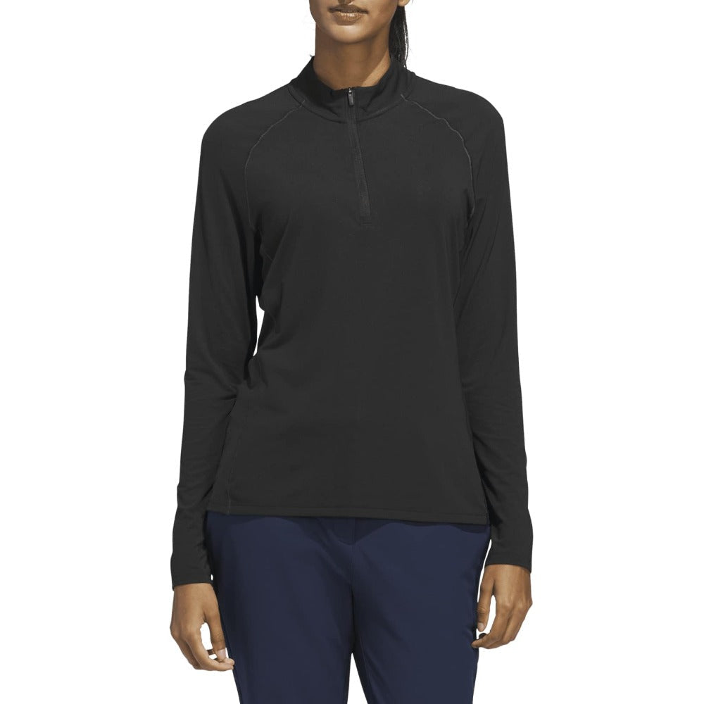 Ultimate365 Solid Quarter-Zip Golf Polo