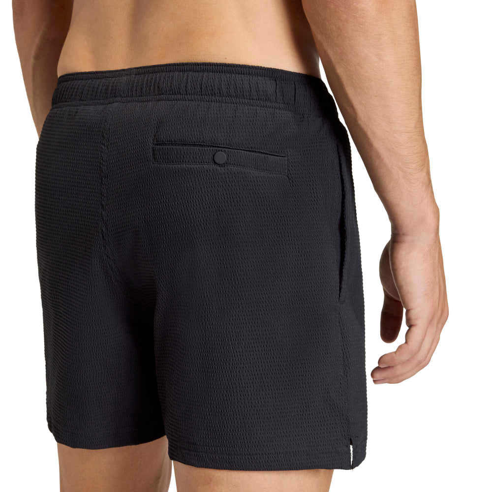 Iconisea Stretchy Seersucker Swim Shorts 5 Inch