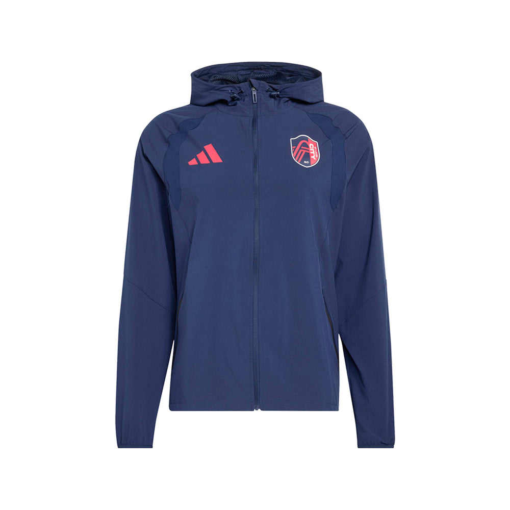 St. Louis City Tiro Travel Full Zip Windbreaker