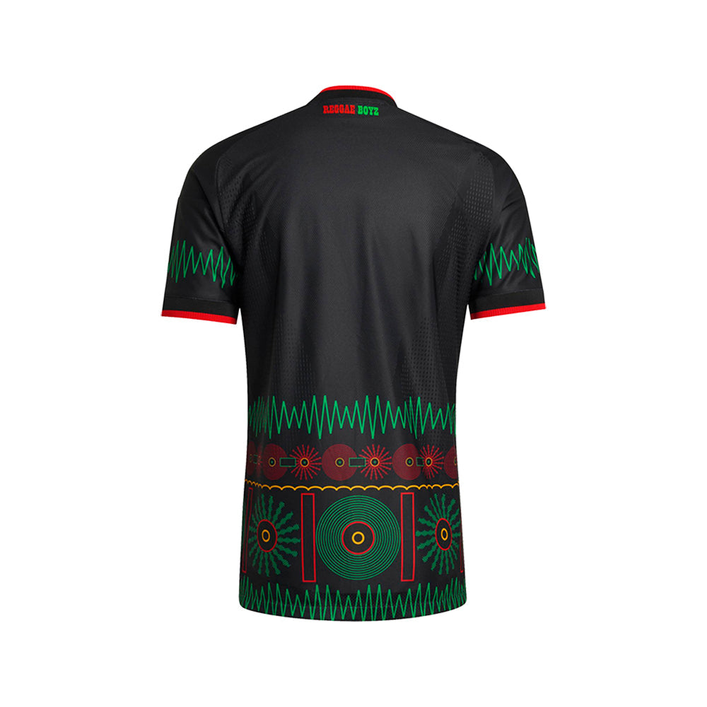 Jamaica 26 X Bob Marley Away Authentic Jersey
