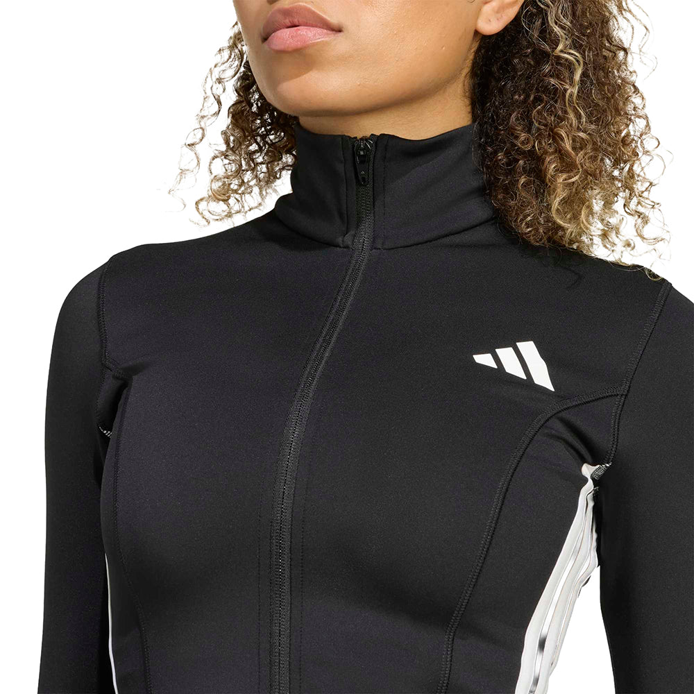Workout Essentials 3-Stripes Zip Through Jacket