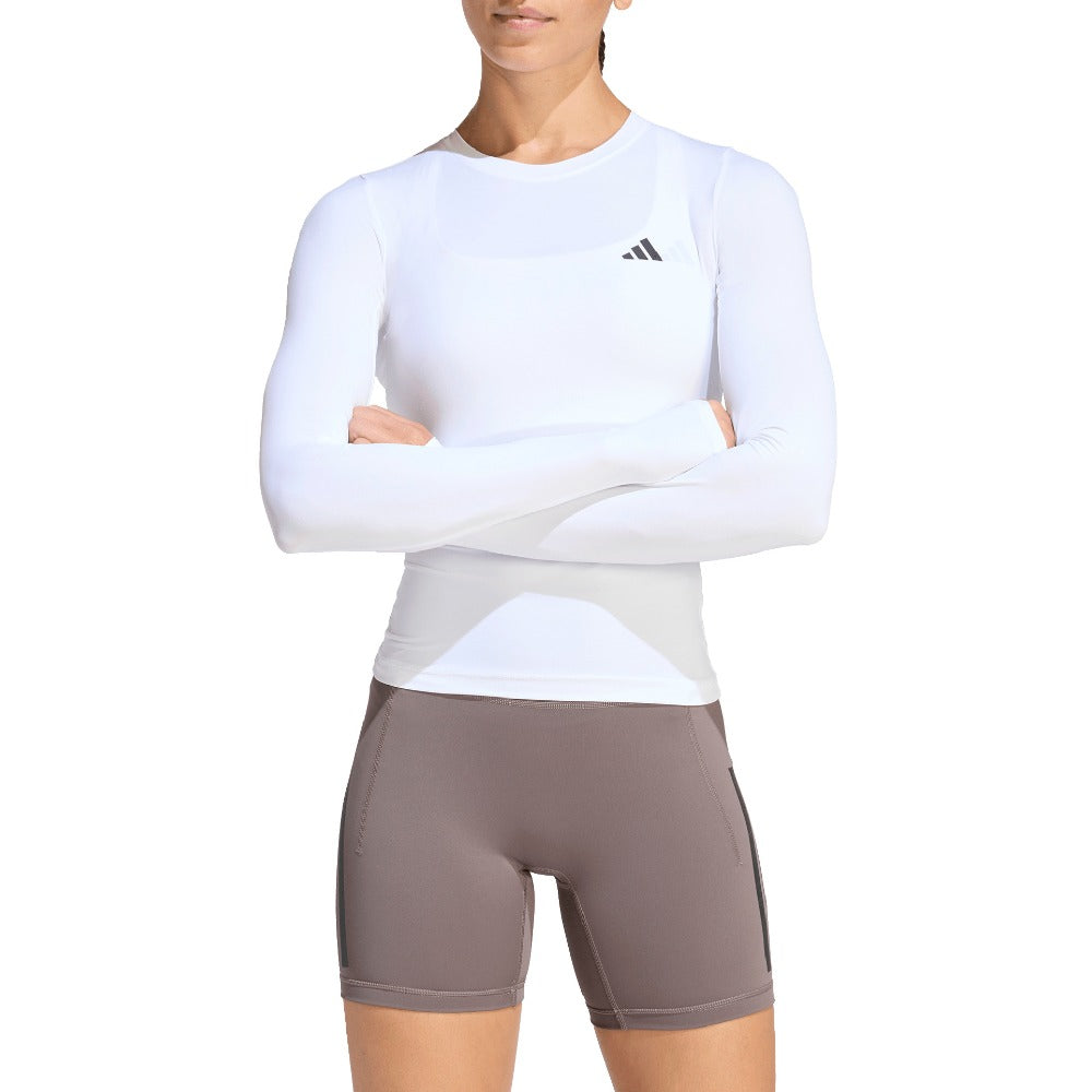 Strength Essentials Workout Contour Long-Sleeve Top
