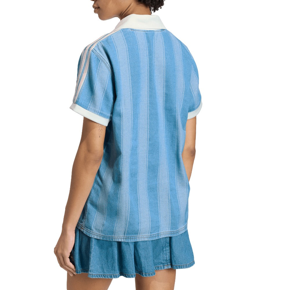Denim Football Jersey