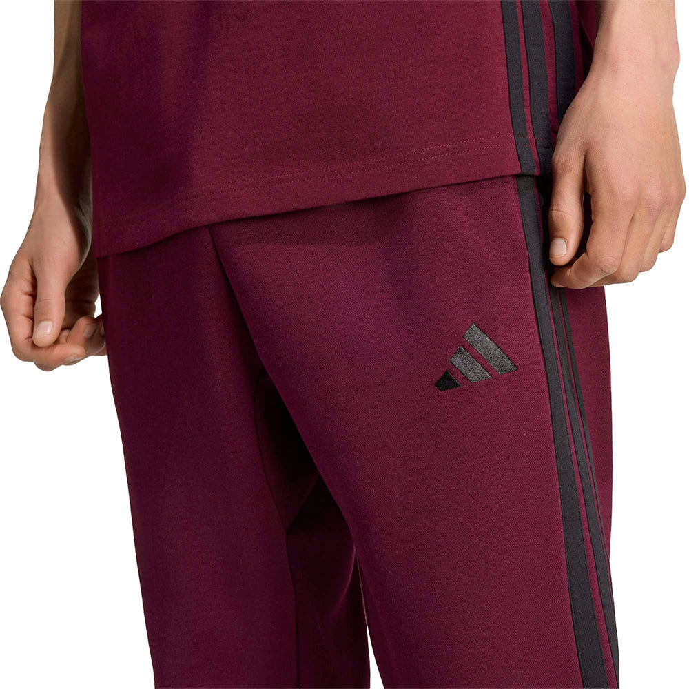 Essentials Three Stripes Fleece Pants