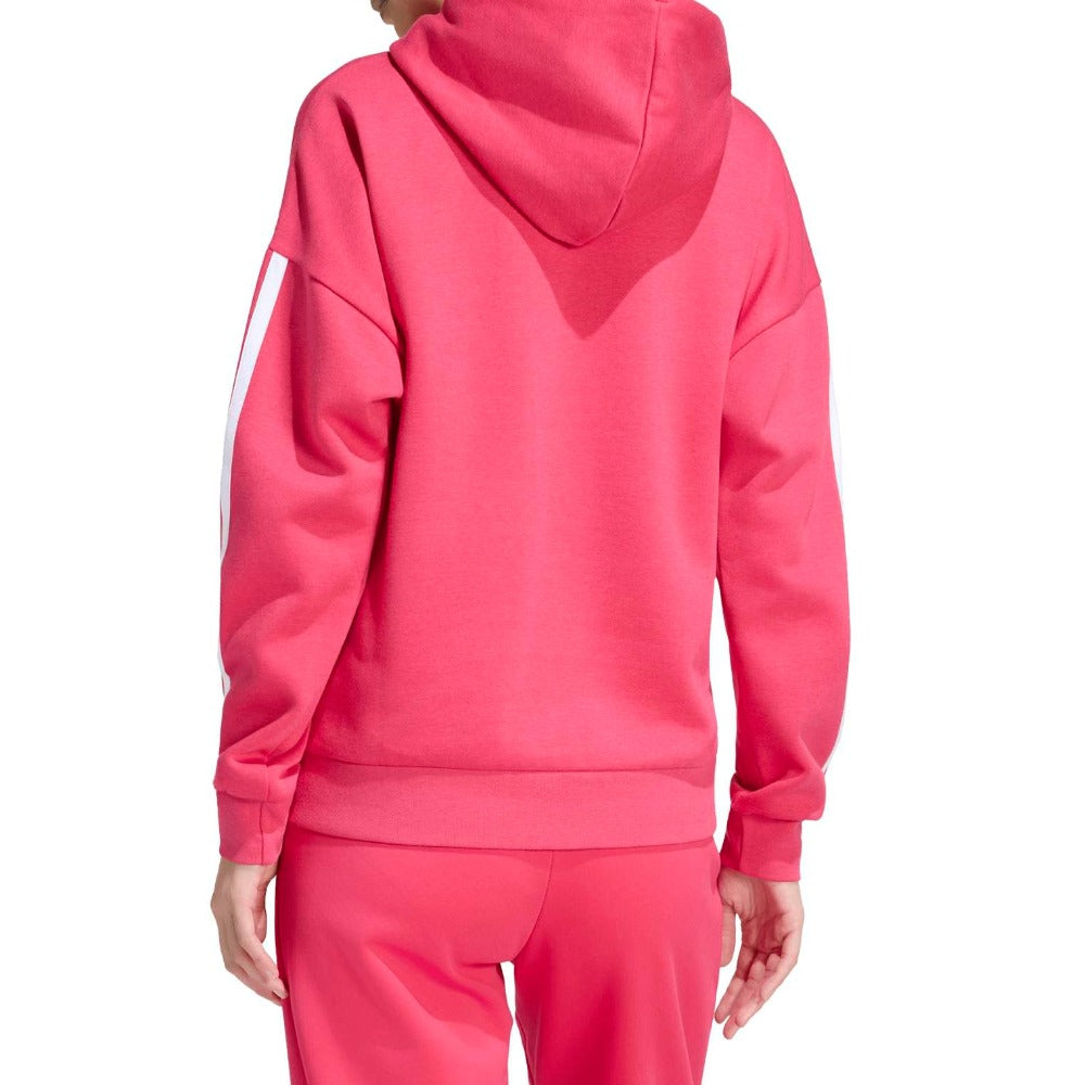 Essentials 3-Stripes Fleece Hoodie