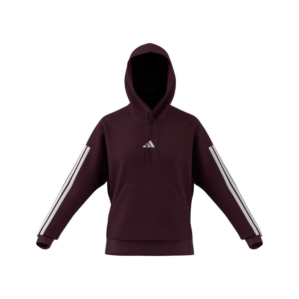 Essentials 3-Stripes Fleece Hoodie