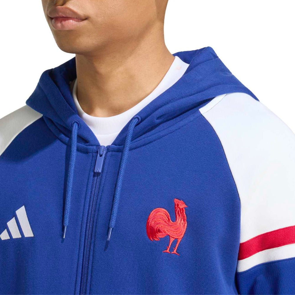 France Rugby Travel Full Zip Hoody