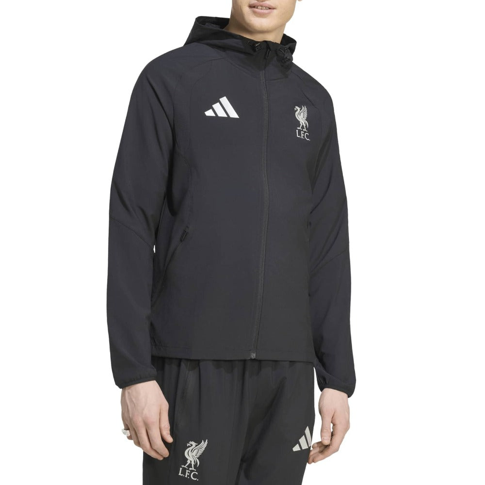 Liverpool Fc Tiro Travel Full Zip Windbreaker