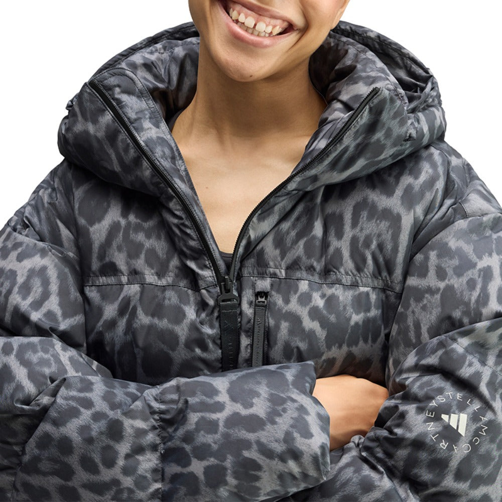 adidas by Stella McCartney Short Padded Winter Jacket Printed