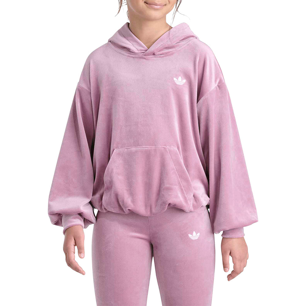 Rib Velour Hoodie (Youth)