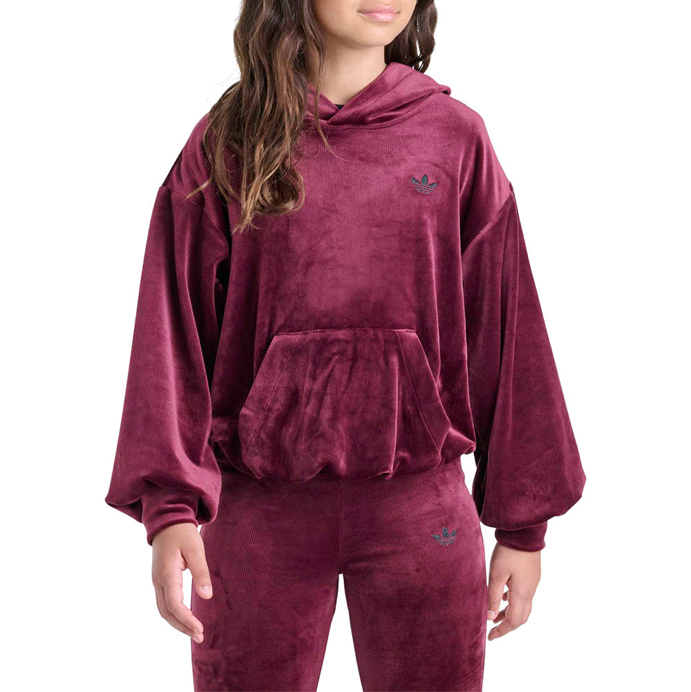 Rib Velour Hoodie (Youth)
