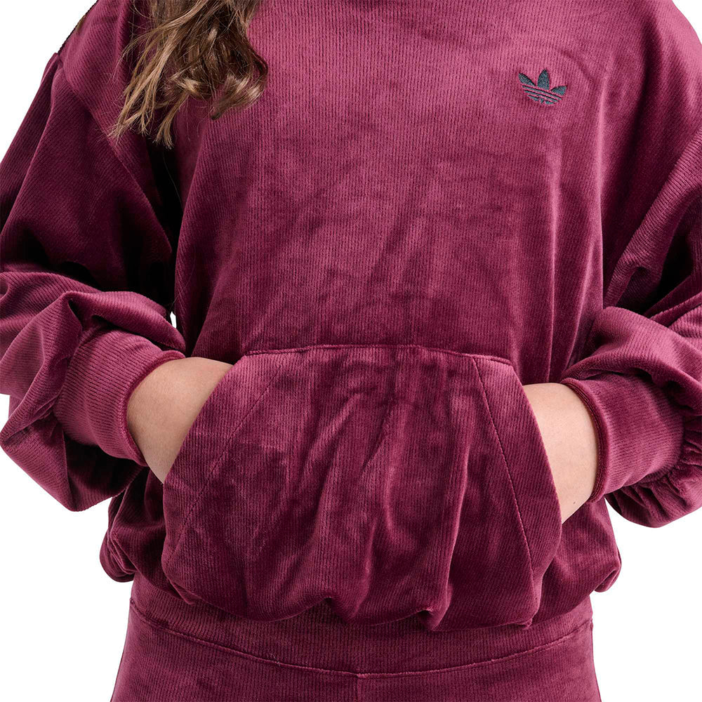 Rib Velour Hoodie (Youth)