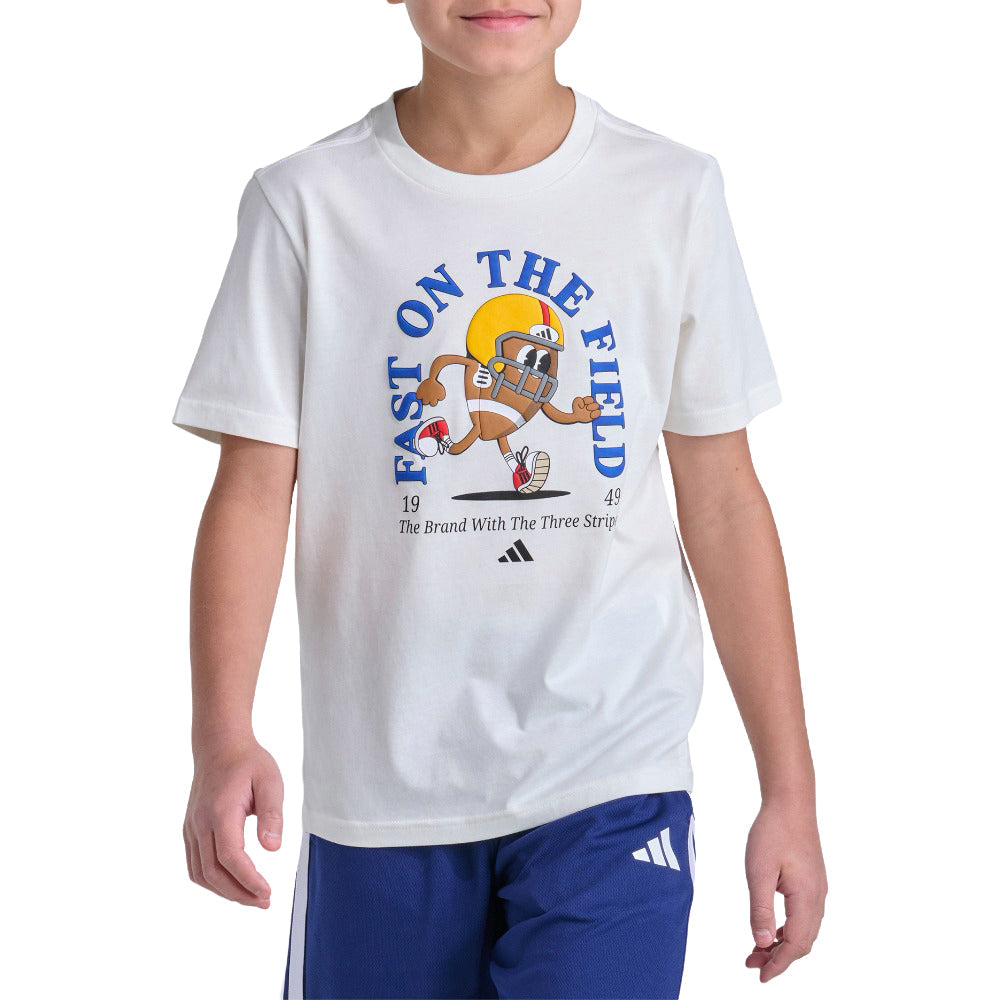Short Sleeve Football Mascot Tee (Youth)