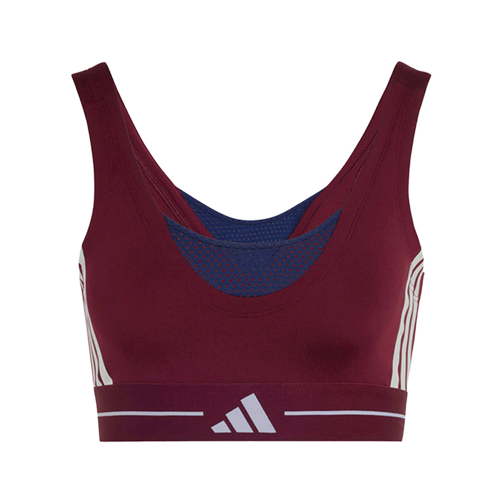 Hyperglam 3-Stripes Color Block Light Support Bra
