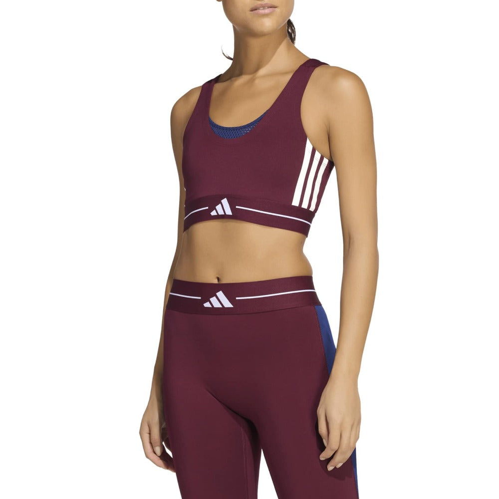 Hyperglam 3-Stripes Color Block Light Support Bra