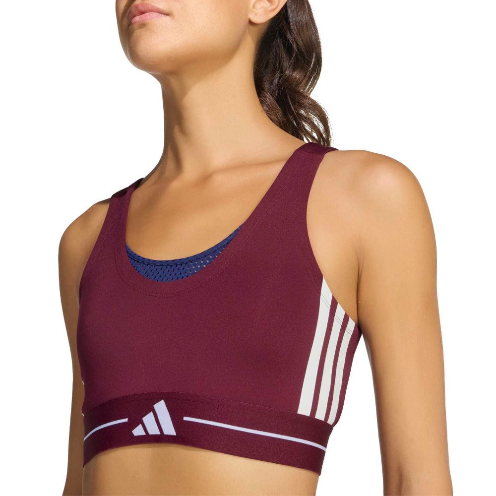 Hyperglam 3-Stripes Color Block Light Support Bra