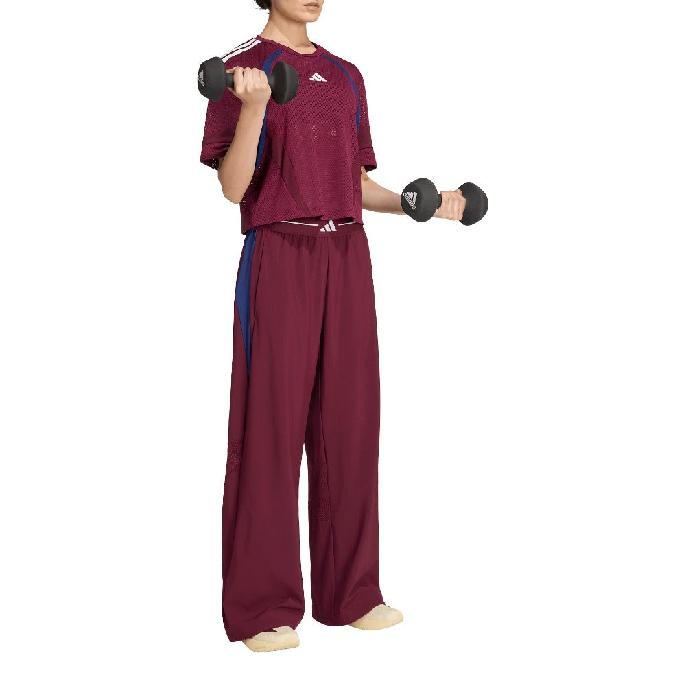Hyperglam Color Block Wide Woven Pants