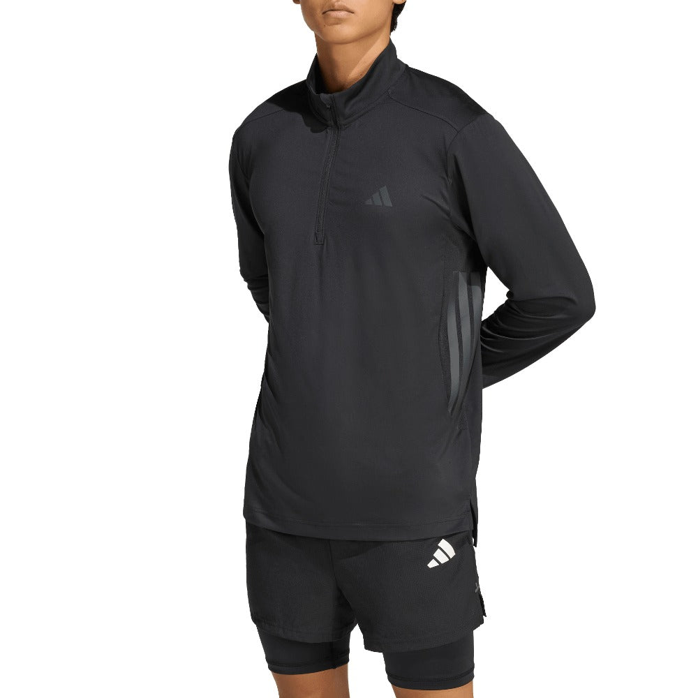 Tech Essentials Workout 1/4 Zip Long Sleeve T-Shirt