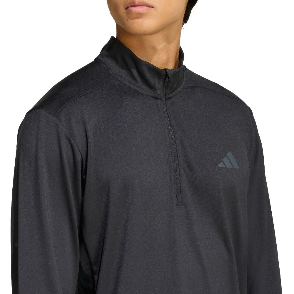 Tech Essentials Workout 1/4 Zip Long Sleeve T-Shirt