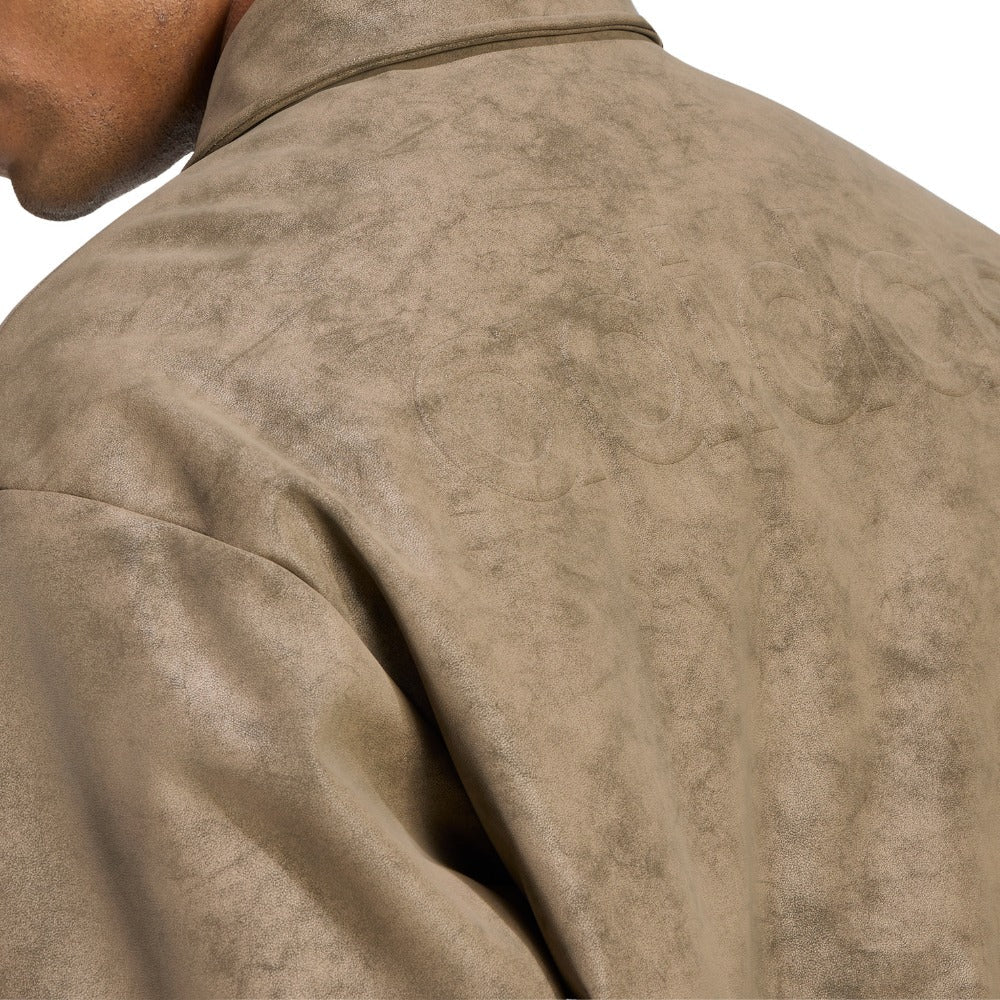 Cutline Pleather Jacket