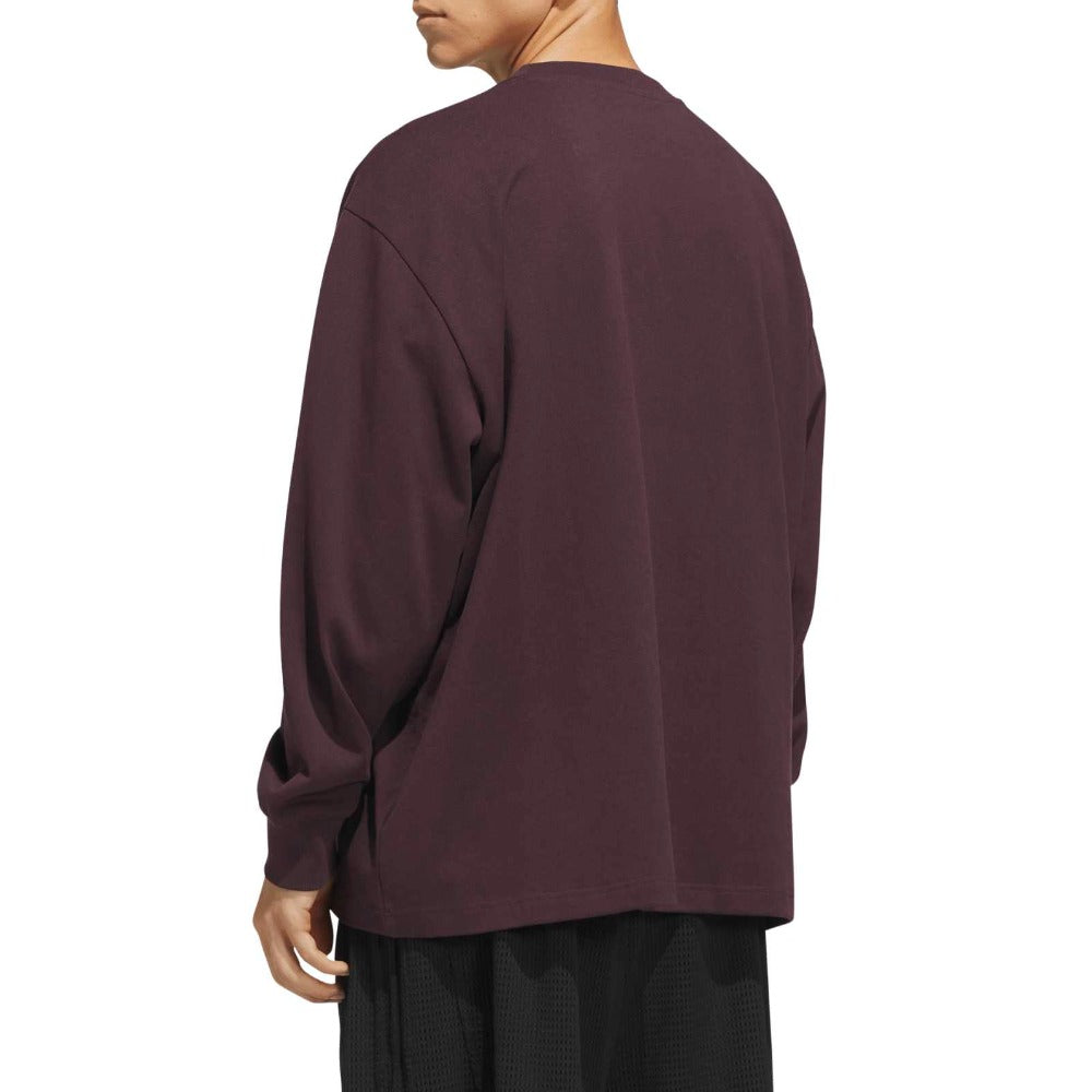 Basketbal Single Jersey Long Sleeve Tee